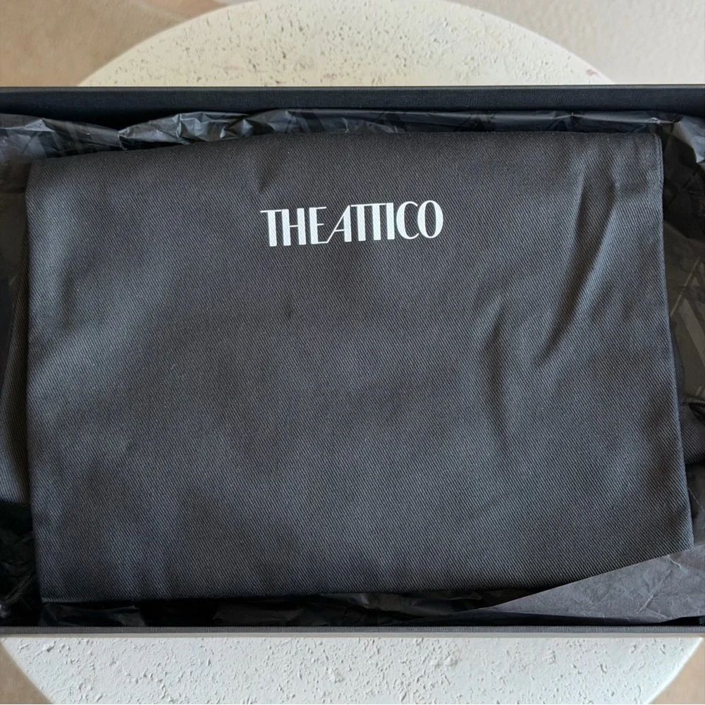 The Attico Venus slingback pumps electric blue, size 37.5 - Picture 8 of 11